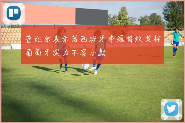 普比尔表示若西班牙夺冠将纹奖杯葡萄牙实力不容小觑
